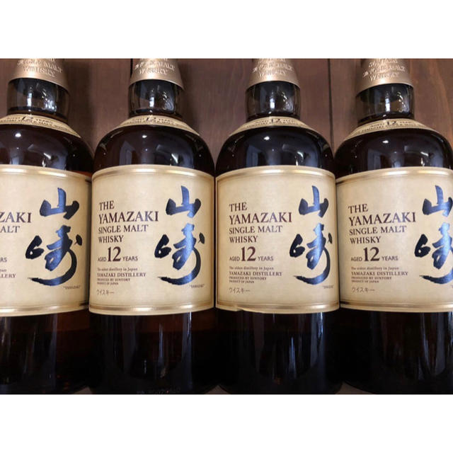 SALE】 サントリー - ☆山崎12年 700ml4本 ☆新品☆ 箱付 シングル