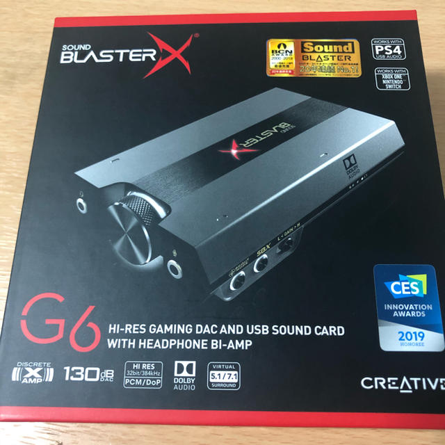 Sound BlasterX G6