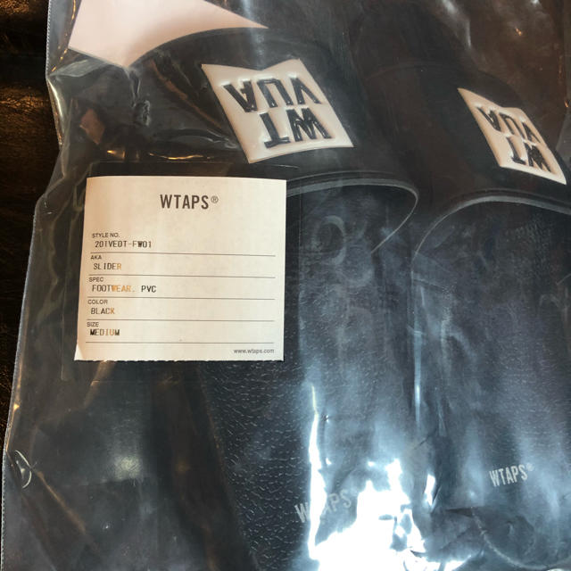 W)taps(ダブルタップス)のWTAPS SLIDER/FOOTWEAR.PVC M size メンズの靴/シューズ(サンダル)の商品写真