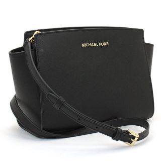 マイケルコース(Michael Kors)の美品　マイケルコース　セルマメッセンジャー　ショルダーバッグ (ショルダーバッグ)