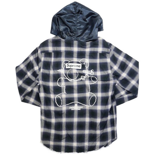 シュプリーム(Supreme)のSUPREME × UNDERCOVER 15SS フード付き長袖シャツ(Tシャツ/カットソー(七分/長袖))