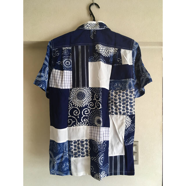 JUNYA WATANABE MAN パッチワーク半袖シャツ