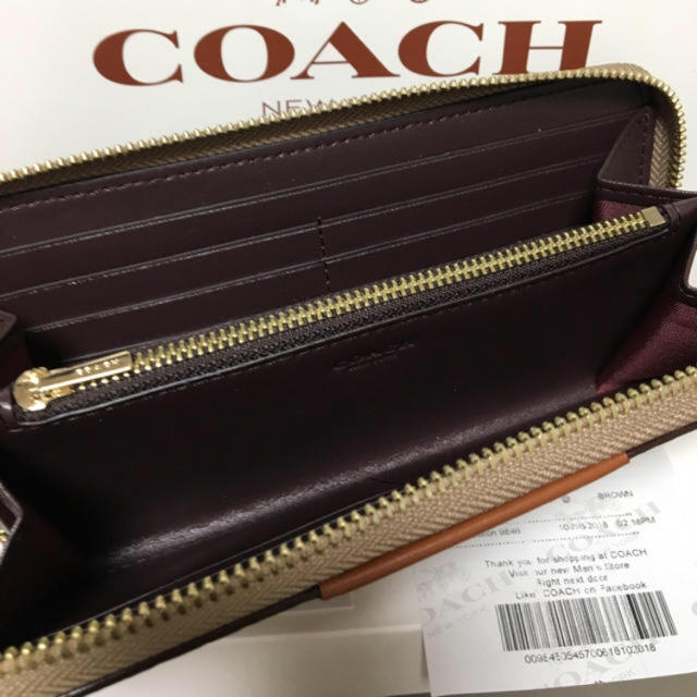 COACH(コーチ)の即日発送　coach長財布31546 正規品　新品 レディースのファッション小物(財布)の商品写真