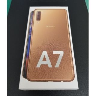 ギャラクシー(Galaxy)のgalaxy A7 未使用品(スマートフォン本体)