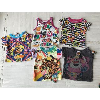 ジャム(JAM)の80サイズ　Tシャツ4枚　タンクトップ1枚(Ｔシャツ)