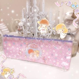 サンリオ(サンリオ)の𓊆 新品♡キキララ ペンケース40thスパークリングパーティ 𓊇 (ペンケース/筆箱)