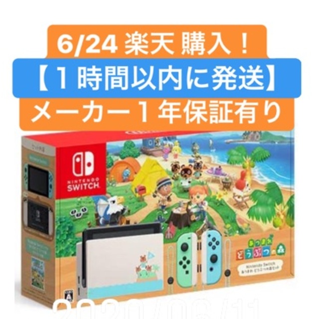 Nintendo switch どうぶつの森セット あつもりセット