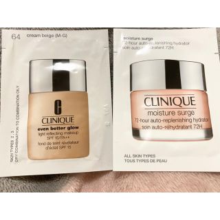 クリニーク(CLINIQUE)のクリニーク　保湿ジェルクリーム&ファンデーション(サンプル/トライアルキット)