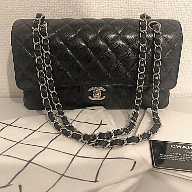 【新品未使用】CHANEL シャネル マトラッセ25 キャビアスキン