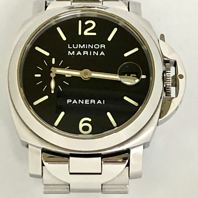 OFFICINE PANERAI(オフィチーネパネライ)のパネライ ルミノール マリーナ PAM00050 (中古)Ｆ番2003年 メンズの時計(腕時計(アナログ))の商品写真