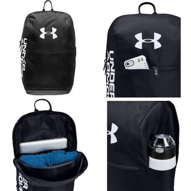 UNDER ARMOUR(アンダーアーマー)の★送料無料★UK直輸入★アンダーアーマー★パターソン バックパック★黒x白★ メンズのバッグ(バッグパック/リュック)の商品写真