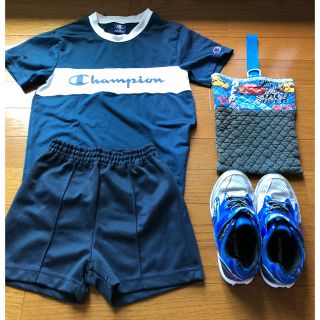 チャンピオン(Champion)の【年長〜小1 スポーツ】チャンピオンTシャツ、ショートパンツ、靴等(ウェア)