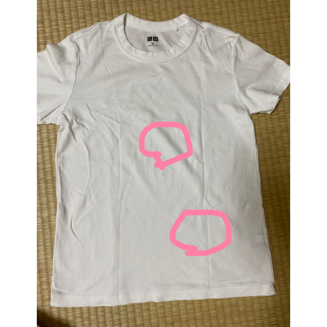 UNIQLO(ユニクロ)の❣️お買い得❣️UNIQLOクルーネックTシャツ2枚セット レディースのトップス(Tシャツ(半袖/袖なし))の商品写真