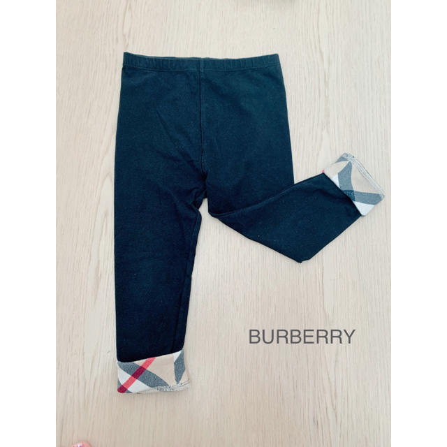 BURBERRY(バーバリー)の♡バーバリー♡レギンス♡90cm♡ キッズ/ベビー/マタニティのキッズ服女の子用(90cm~)(パンツ/スパッツ)の商品写真