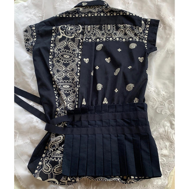 高品質お得】 sacai - sacaiペイズリー柄ブラウスの通販 by ミラバ's