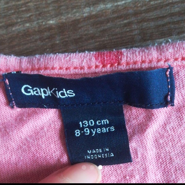 GAP Kids(ギャップキッズ)のGapKids トップス　カットソー　半袖　130 キッズ/ベビー/マタニティのキッズ服女の子用(90cm~)(Tシャツ/カットソー)の商品写真