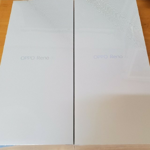 OPPO RenoA 128GB BLUE 2台セット