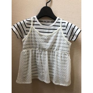 女の子用　トップス　130(Tシャツ/カットソー)