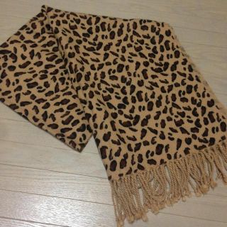 新品未使用♡ヒョウ柄ストールマフラー(マフラー/ショール)
