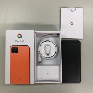 アンドロイド(ANDROID)のgoogle pixel 4XL 64GB orange(スマートフォン本体)