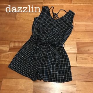 ダズリン(dazzlin)のdazzlin    チェック　オールインワン(オールインワン)