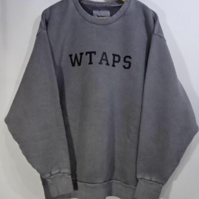 W)taps(ダブルタップス)のwtaps 20ss COLLEGE DESIGN CREW NECK  XL メンズのトップス(スウェット)の商品写真