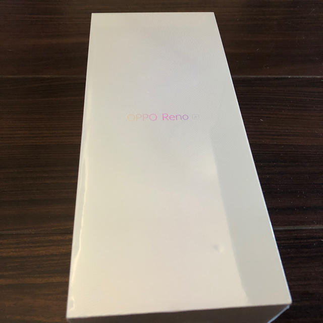 スマートフォン本体OPPO Reno A ブルー 未使用