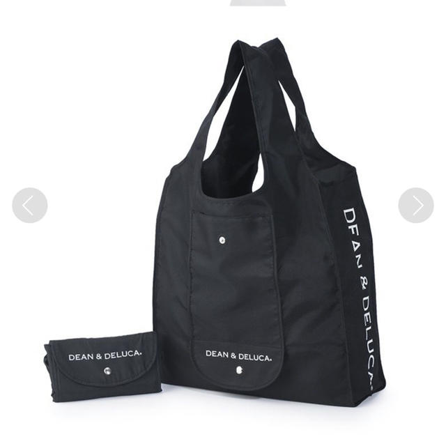 DEAN & DELUCA(ディーンアンドデルーカ)のDEAN&DELUCA ショッピングバッグ ブラック レディースのバッグ(エコバッグ)の商品写真