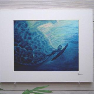 ハワイ絵画レプリカ：シーエンジェル （Sea Angel）(アート/写真)