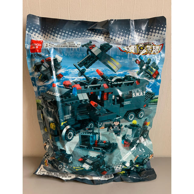 Lego(レゴ)のLEGO SWATシリーズ　27種類の変形可能！ キッズ/ベビー/マタニティのおもちゃ(積み木/ブロック)の商品写真