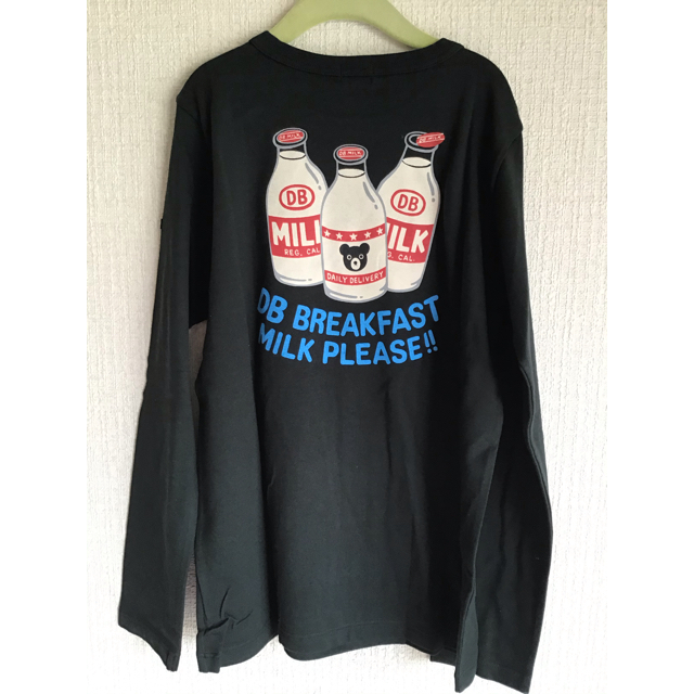 mikihouse(ミキハウス)のミキハウスダブルBくん　長袖Ｔシャツ■新品　ブラック　サイズ150（145㎝～ キッズ/ベビー/マタニティのキッズ服男の子用(90cm~)(Tシャツ/カットソー)の商品写真