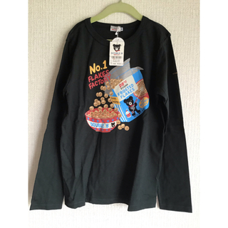 ミキハウス(mikihouse)のミキハウスダブルBくん　長袖Ｔシャツ■新品　ブラック　サイズ150（145㎝～(Tシャツ/カットソー)