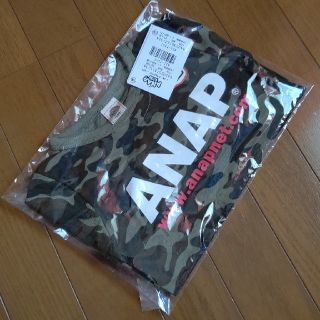 アナップキッズ(ANAP Kids)のANAPKIDS Tシャツ 迷彩柄 ロゴ  100センチ(Tシャツ/カットソー)