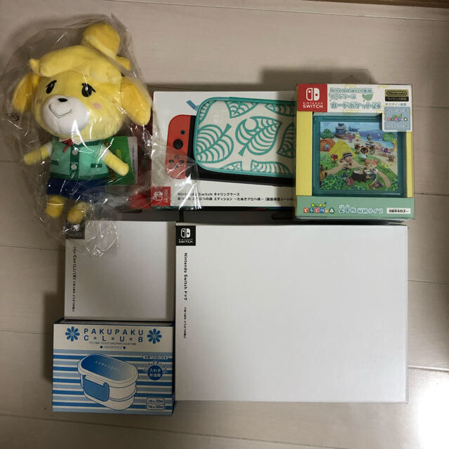 任天堂スイッチ ジョイコン&ドック おまけ- 超豪華付属品多数!すぐに遊べるNintendo Switch本体エントリーパック