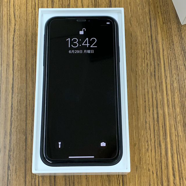 iPhone XR 128GB SIMフリーBLACK 黒 掲載商品 スマホ/家電/カメラ