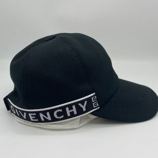 超激得国産 GIVENCHY - 新品 GIVENCHY テープ ロゴ キャップ CAPの通販