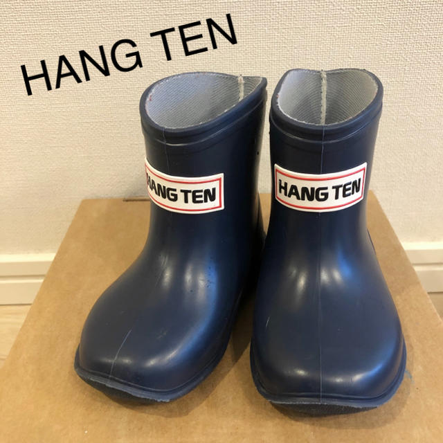 HANG TEN(ハンテン)の早い者勝ち‼︎HANG TEN レインブーツ 13㎝　長靴　ベビー キッズ/ベビー/マタニティのベビー靴/シューズ(~14cm)(長靴/レインシューズ)の商品写真