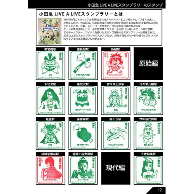 小田急電鉄のだいたい押せる鉄道スタンプ本Renewal（送料込） エンタメ/ホビーの同人誌(一般)の商品写真