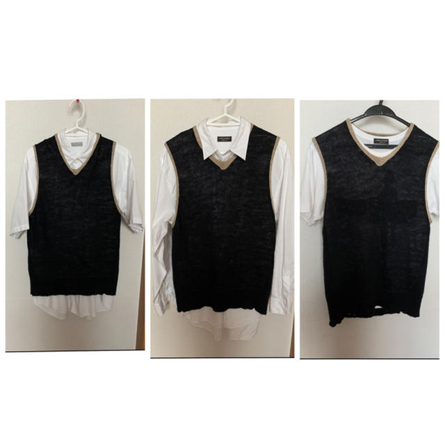 comme des garcons homme plus ニットベスト | baxvel.com