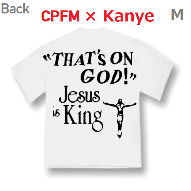 【M】KANYE WEST CPFM FOR JIK III T-SHIRT