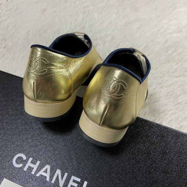 CHANEL(シャネル)のシャネル レースアップ シューズ 17C 未使用品 レディースの靴/シューズ(その他)の商品写真