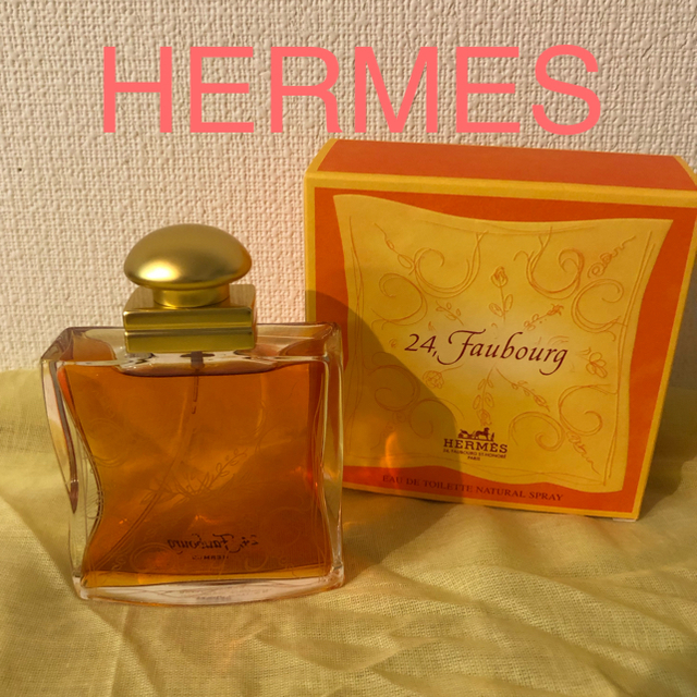 Hermes - エルメス 香水 【HERMES】24 Faubourg EDT 50ml の通販 by シロリン's shop｜エルメスならラクマ