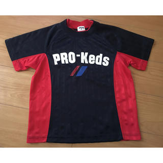 プロケッズ(PRO-Keds)のPRO-keds  キッズ　140サイズ　Tシャツ　半袖　紺(Tシャツ/カットソー)