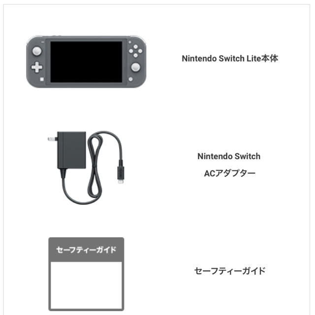 Nintendo Switch Lite グレー