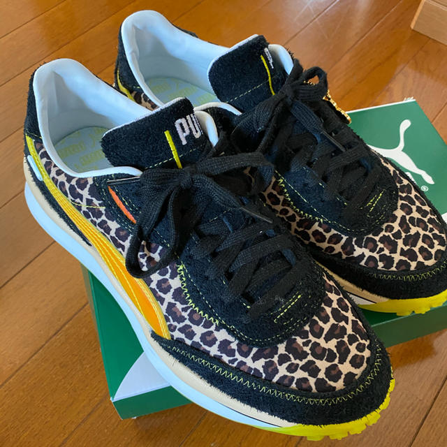 PUMA STYLE RIDER PUMA BLACK-PE 白間美瑠スニーカー白間美瑠