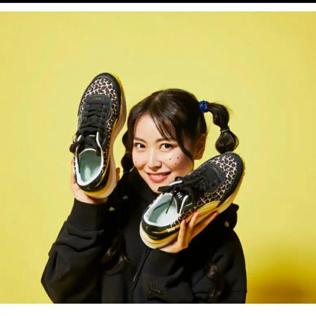 PUMA STYLE RIDER PUMA BLACK-PE 白間美瑠スニーカー白間美瑠