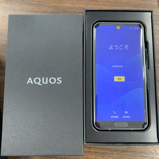 シャープ(SHARP)の【SIMフリー】AQUOS R2compact 803SH グリーン(スマートフォン本体)