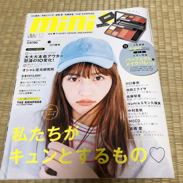 mini (ミニ) 2017年 12月号 エンタメ/ホビーの雑誌(その他)の商品写真