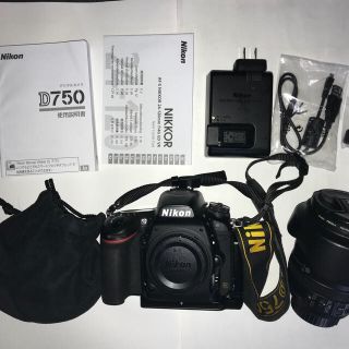 ニコン(Nikon)のNikon D750 24-120mm f4 kit (L字プレート付き）(デジタル一眼)