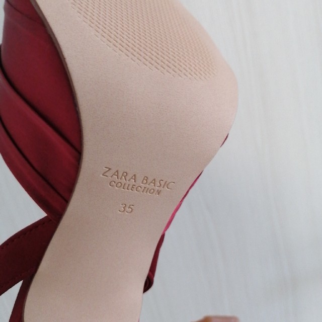 ZARA(ザラ)のZara Red Pumps, 22.5 cm  - New, Unused レディースの靴/シューズ(ハイヒール/パンプス)の商品写真